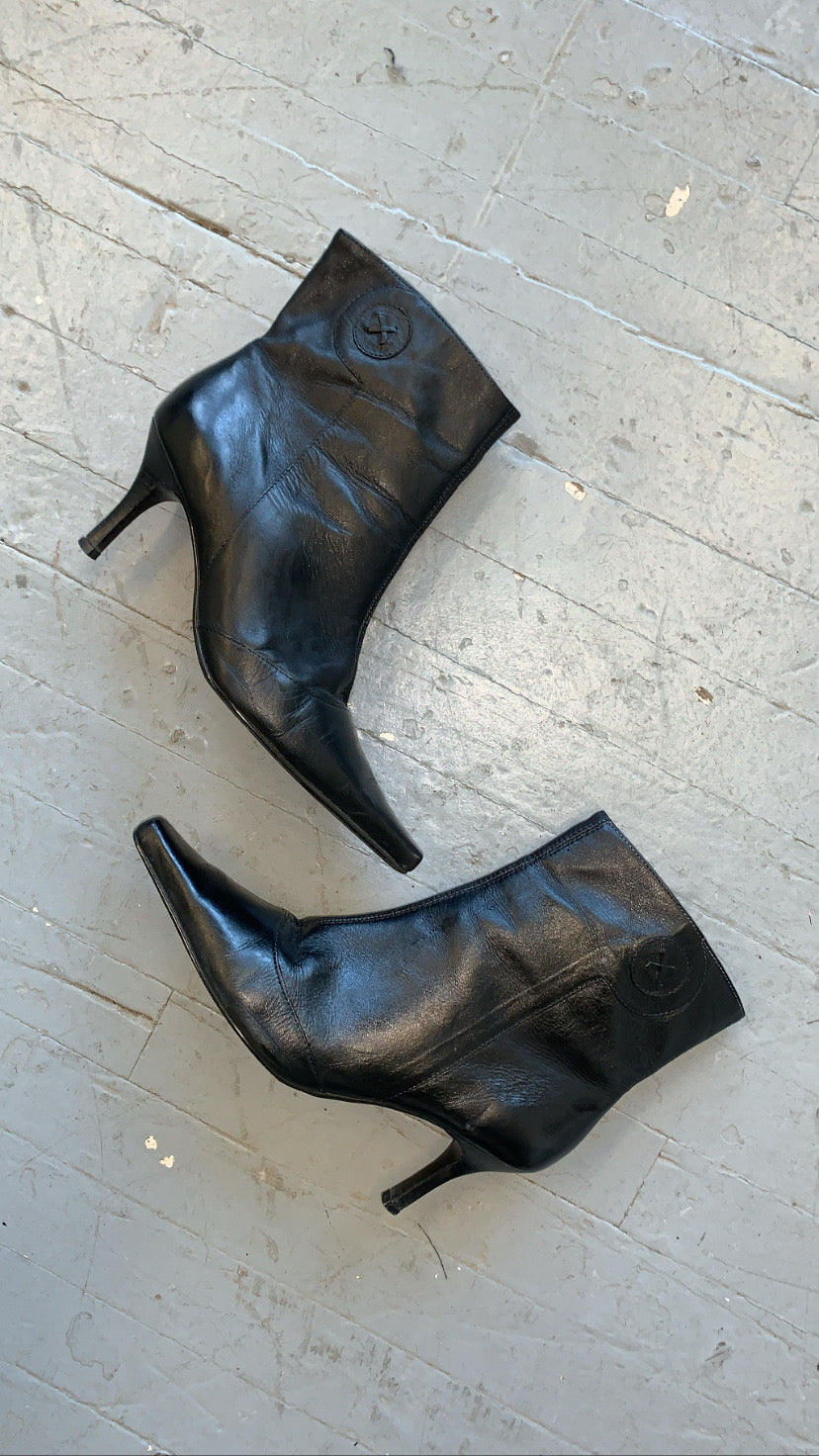 Ankle Pointy Toe Boots