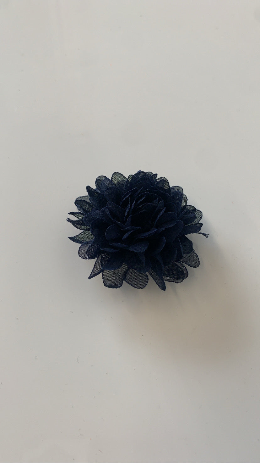 Bleue Flower Brooch