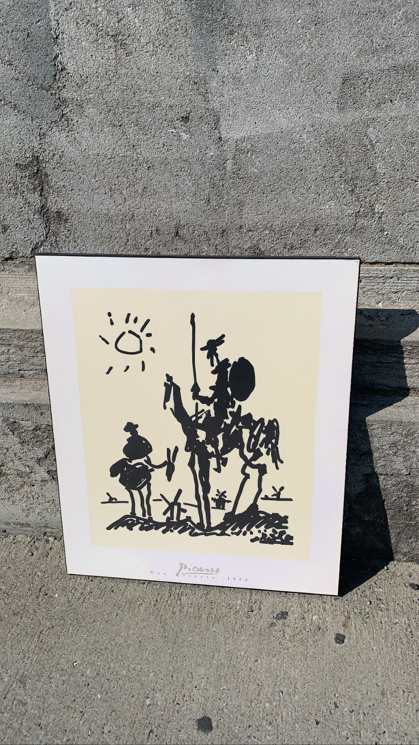 Picasso’s “ Don Quixote” Laminated print