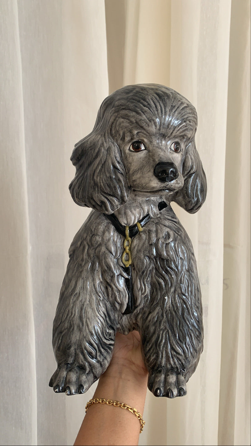 Life size Toy Poodle Statuette (Made In Italy)